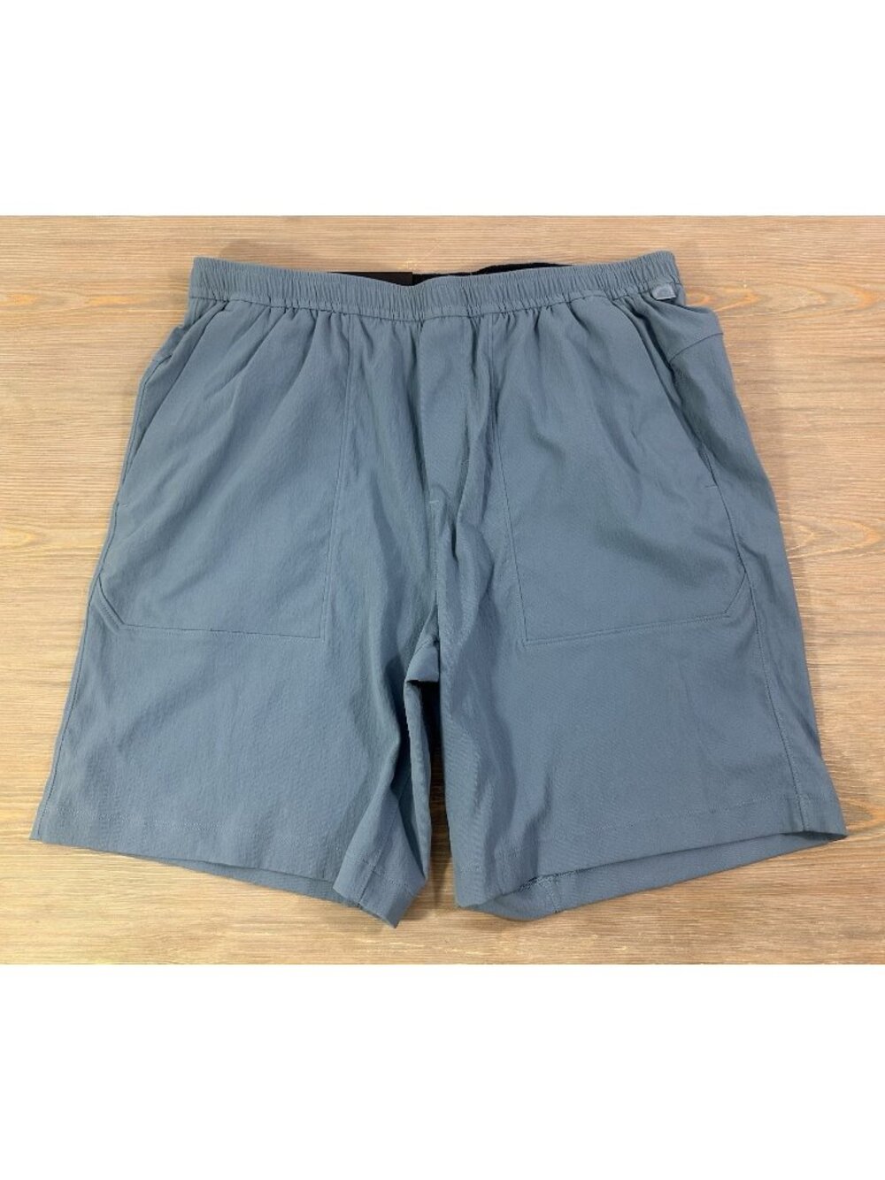 Lululemon Bowline 8" VersaTwill Unlined Blue Shorts Drawstring L NWOT